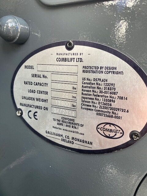 Combilift, CB6000, 23946, 6,000 lbs., Pic 1
