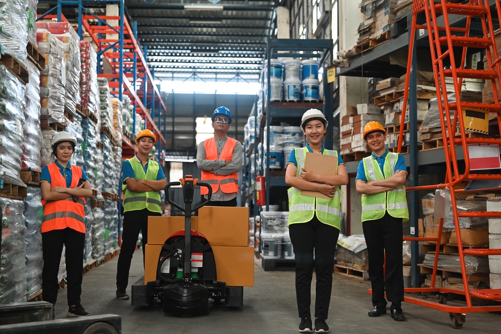 Warehouse workers